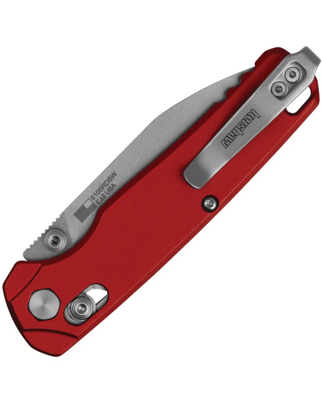 Kershaw Bel Air DuraLock Pocket Knife 6105CFBLK Magnacut Steel Black Carbon Fiber Handle