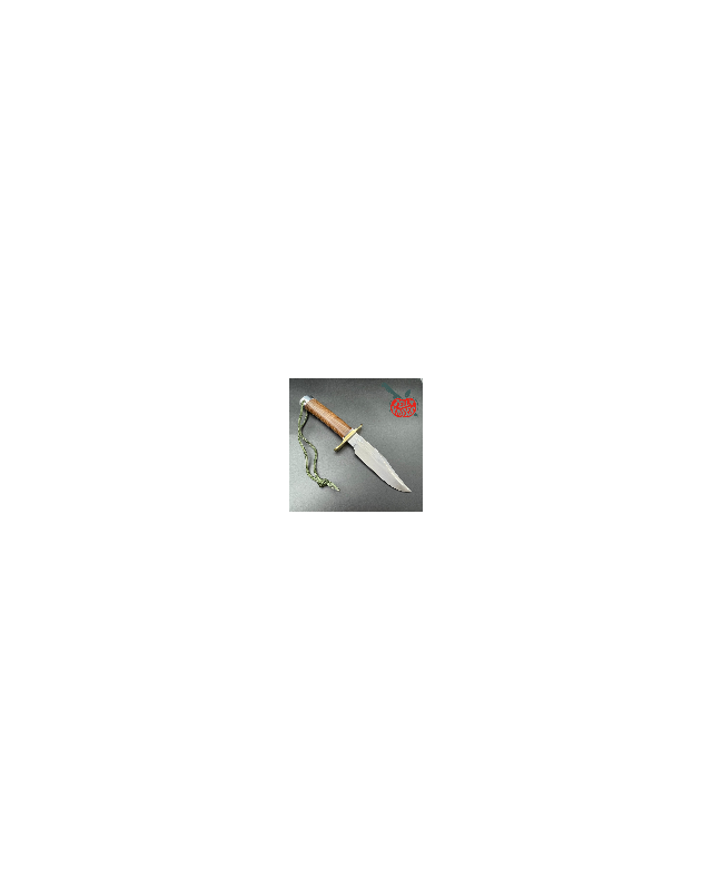 Randall Model 15 Airman Carbon Steel Stacked Leather Handle Brass Guard Duralumin Pommel Braun Leather Sheath