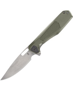 Gerber Minisada Framelock Folding Knife D2 Steel Green Aluminium Handle