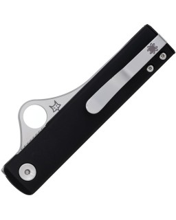 Spyderco Essenza Linerlock N690 steel satin finish G10 handle Raven Knives Design