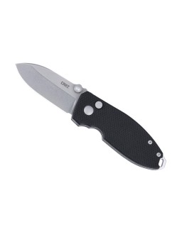 CRKT Squid Button Lock Folding Knife D2 Steel Black G10 Handle