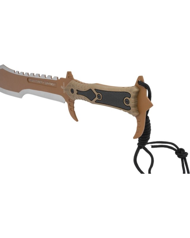 United Cutlery USMC Desert Ops Spartan Sword Tan finish black nylon sheath