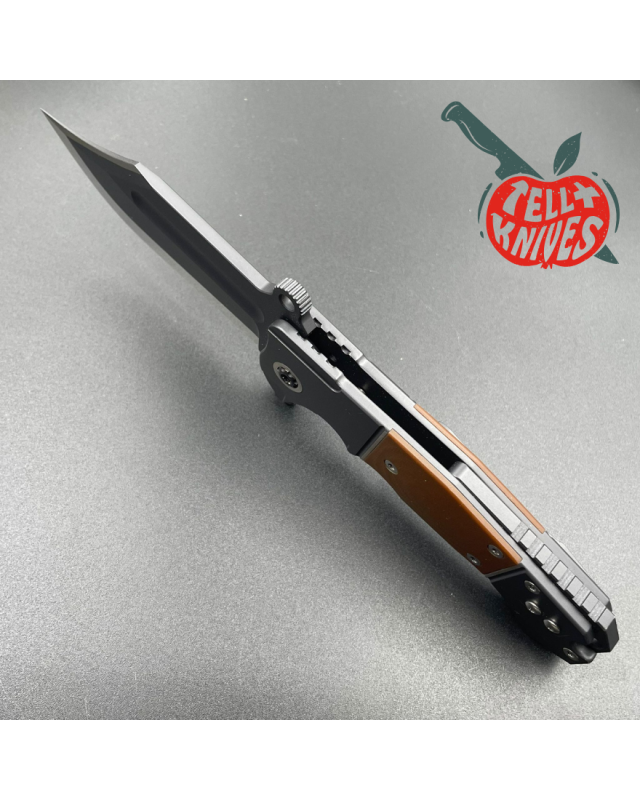 ADV Tactical Badlands Bowie 2 S35VN steel titanium handle G10 scales