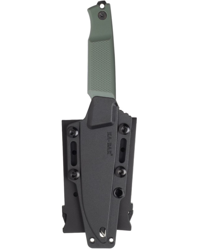 Ka-Bar Apex Fixed Blade  D2 Steel Green GFN Handle