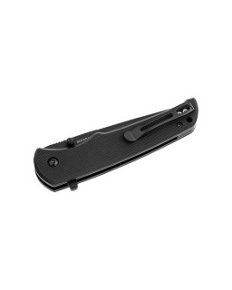 Böker Magnum Blackjay Folding Knife  440A Steel Black G10 Handle