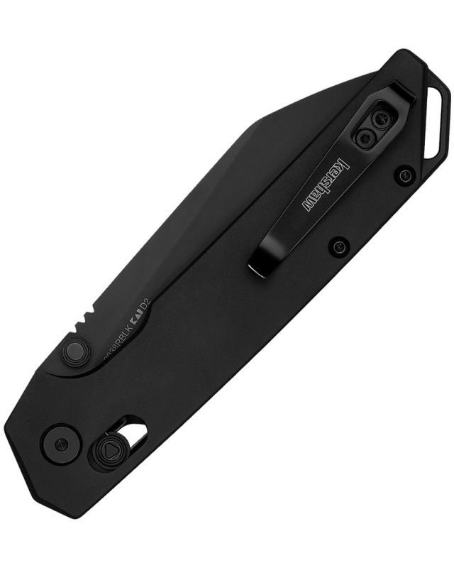 Kershaw Iridium Folding Knife 2038RBLK D2 Steel Black Aluminium Handle