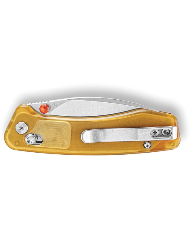 Trivisa Koala folding knife N690 stainless steel blade satin finish Crossbar Lock Ultem handle