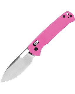 CJRB Hectare  AR-RPM9 Steel Blade Pink G10 Handle