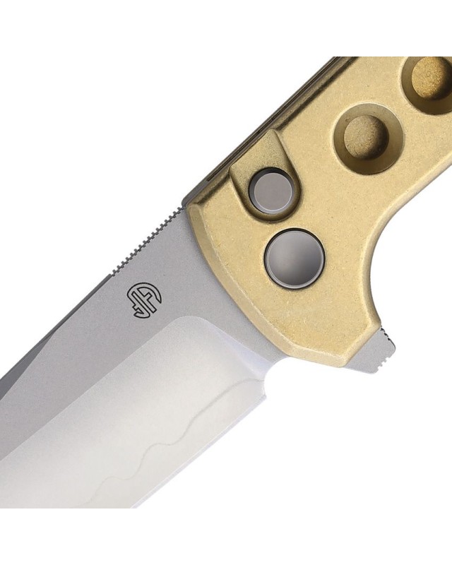 North Mountain Blade Chop2 Tanto SLD-Magic Steel Button Lock aluminium handle Flipper
