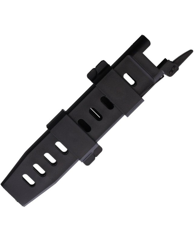 Extrema Ratio Vipera fixed blade M390 steel MIL-C-13924 black finish black Forprene handle black nylon sheath