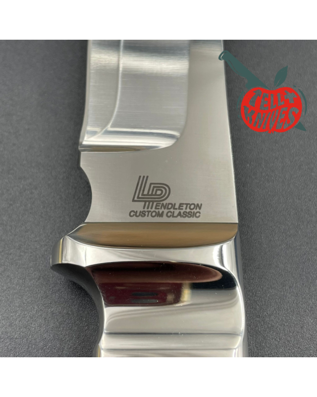 Cold Steel Pendleton Custom Classic Fixed Blade Knife VG-1 SAN MAI black micarta handle brown leather sheath