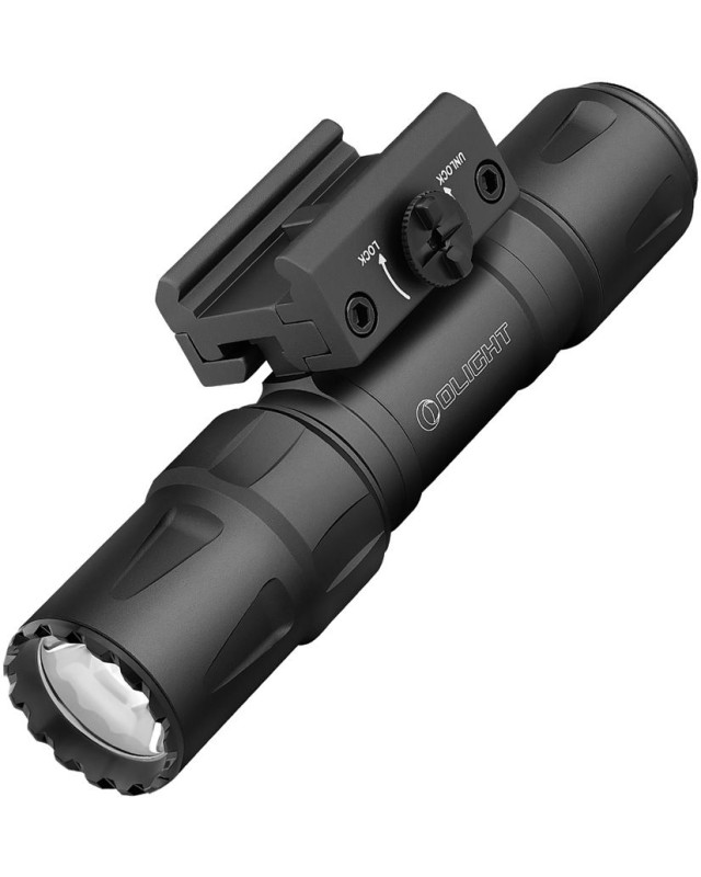 Olight Odin S Tactical Light Black Picatinny rail compatible Tactical Gun light 1500lm
