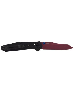 Benchmade 940 Limited Edition Osborne S30V steel Cranberry Frost Cerakote finish black aluminium handle