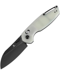 Tenable Model 6 Folding Knife Jade G10 Handle blackwashed 14C28N Sandvik steel Blade crossbar lock