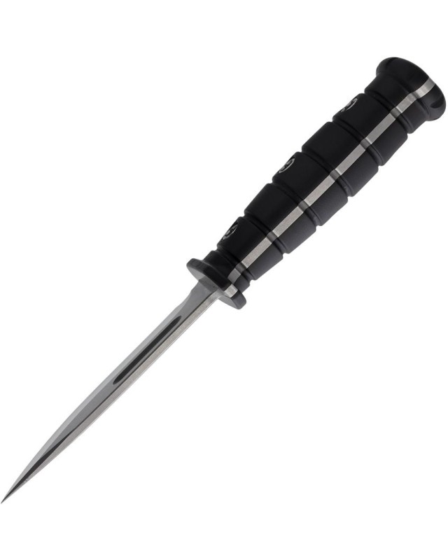 Medford Luke Airman Fixed Blade Full Tang CPM-3V steel tumbled finish blade Black G10 Black Kydex sheath