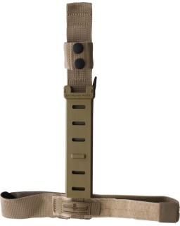 Extrema Ratio DMP fixed blade Bohler N690 steel stonewash finish Coyote Forprene handle coyote nylon MOLLE compatible be