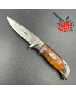 2000 Hattori Limited Edition H-51 folding knife VG-10 steel miror finish mahogany wood handle wood box 199pces