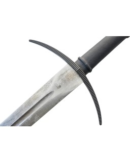 Kingston Arms Bastard Sword 1566 Carbon steel Black Leather Handle