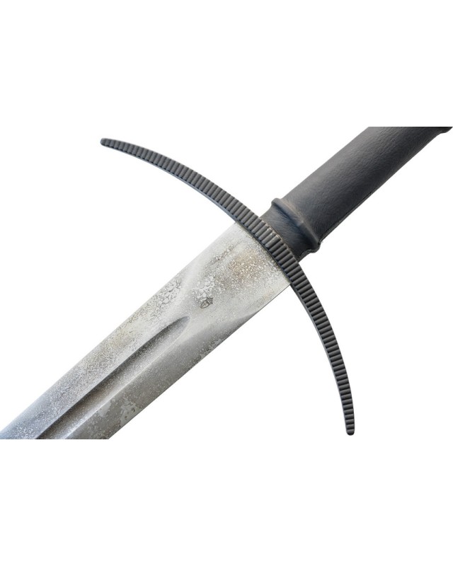 Kingston Arms Bastard Sword 1566 Carbon steel Black Leather Handle