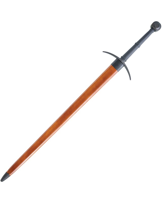 Kingston Arms Bastard Sword 1566 Carbon steel Black Leather Handle