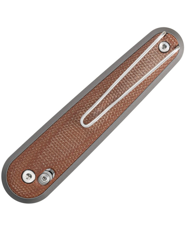 SRM Twin 251MB Ambi-Lock Bead Blast Bohler N680 Steel Blade Micarta Handle