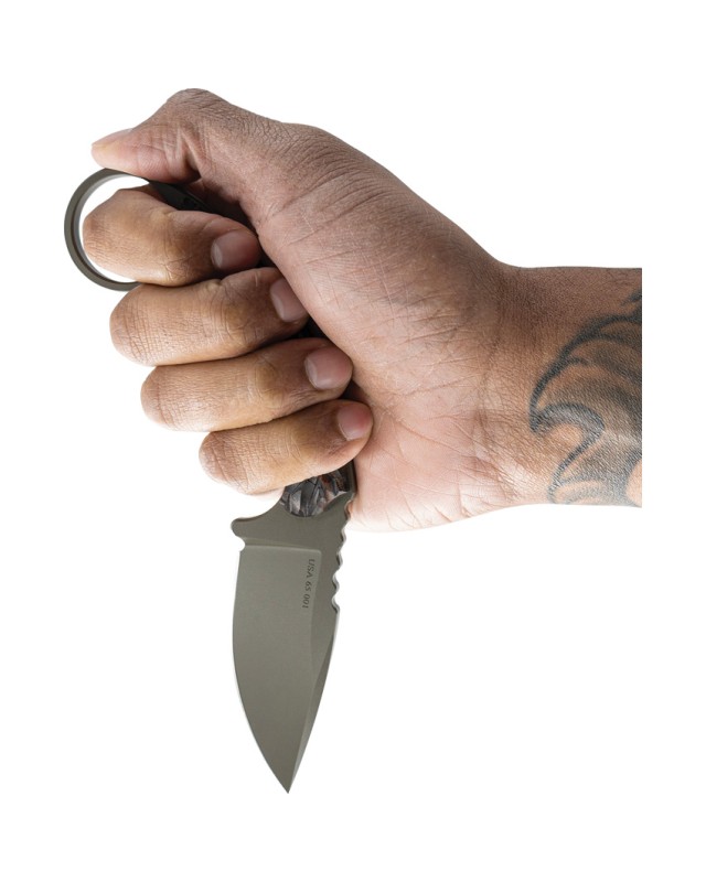 Karsumba S Fixed Blade '65 Collection OD Green CPM-M4 Steel Blade Ironwood Handle