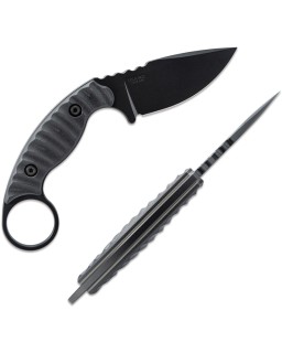 Toor Karsumba S SoCom Fixed Blade CPM-M4 Steel Black G10 Handle