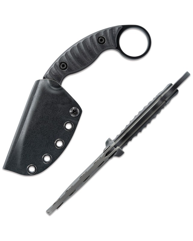 Toor Karsumba S SoCom Fixed Blade CPM-M4 Steel Black G10 Handle