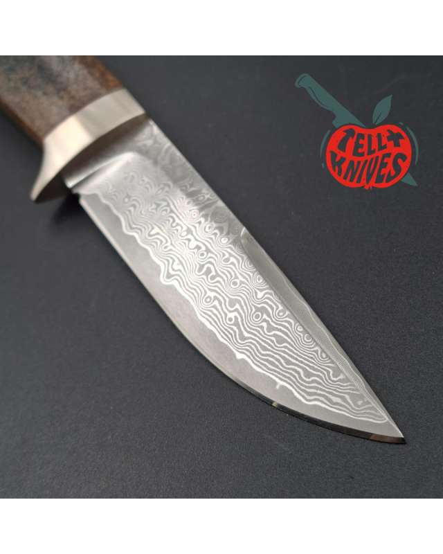 Sergey Shidlovskiy Custom Knives Model Dandy Small VG-10 laminate steel whale bone handle