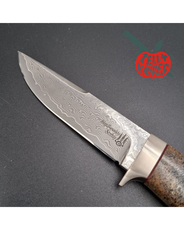Sergey Shidlovskiy Custom Knives Model Dandy Small VG-10 laminate steel whale bone handle