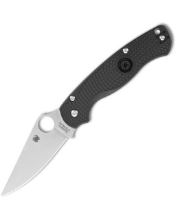 Spyderco Para Military 2 Lightweight CTS-BD1 stainless steel satin finish black FRN handle compression lock