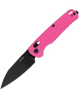 Kershaw Bel Air DuraLock Pink Black PVD CPM Magnacut Steel Blade Pink Aluminium Handle