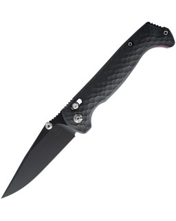 Toor Dropwing Crossbar Lock Gun-Kote CPM MagnaCut Steel Blade Black G10 Handle