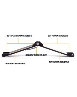 Work Sharp Folding Field Sharpener with guides