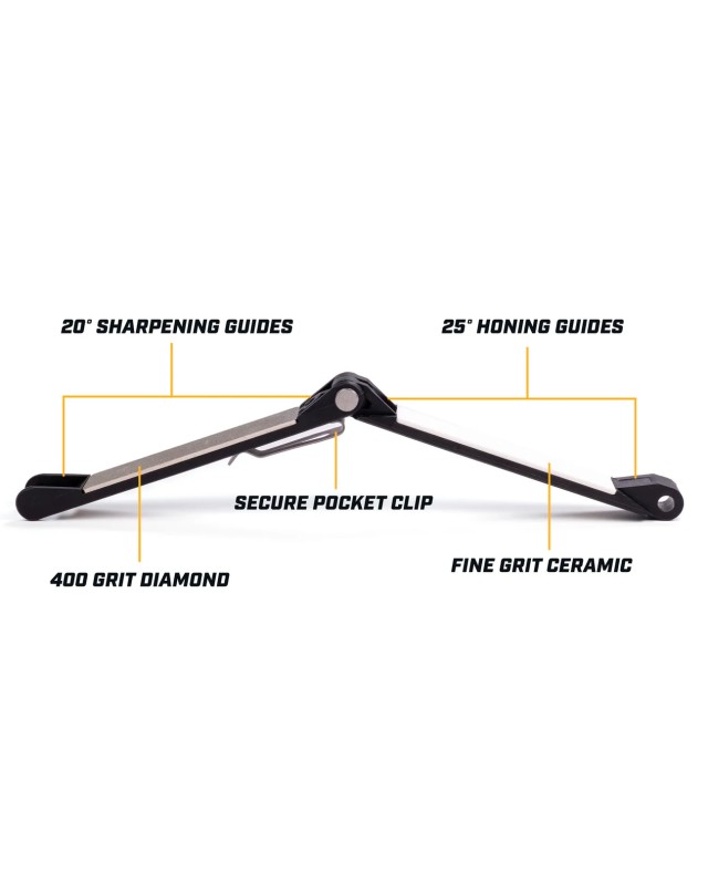 Work Sharp Folding Field Sharpener with guides