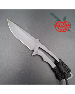 Chris Reeve 2008 Professional Soldier S30V stainless steel skeleton grey cerakote coated fixed blade