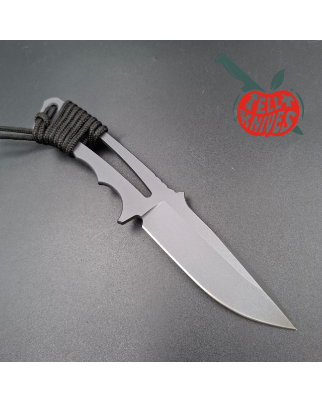 Chris Reeve 2008 Professional Soldier S30V stainless steel skeleton grey cerakote coated fixed blade