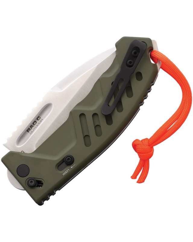 Extrema Ratio RAO C Outdoor Satin N690 Steel Blade Green Aluminium Handle