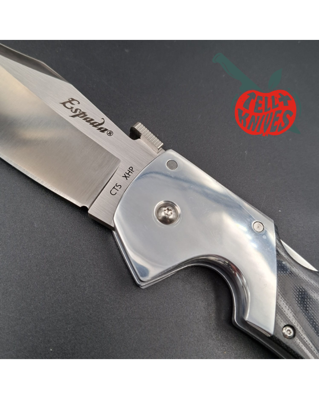 Cold Steel Espada Large CTS XHP stainless steel black micarta handle with box and certificate