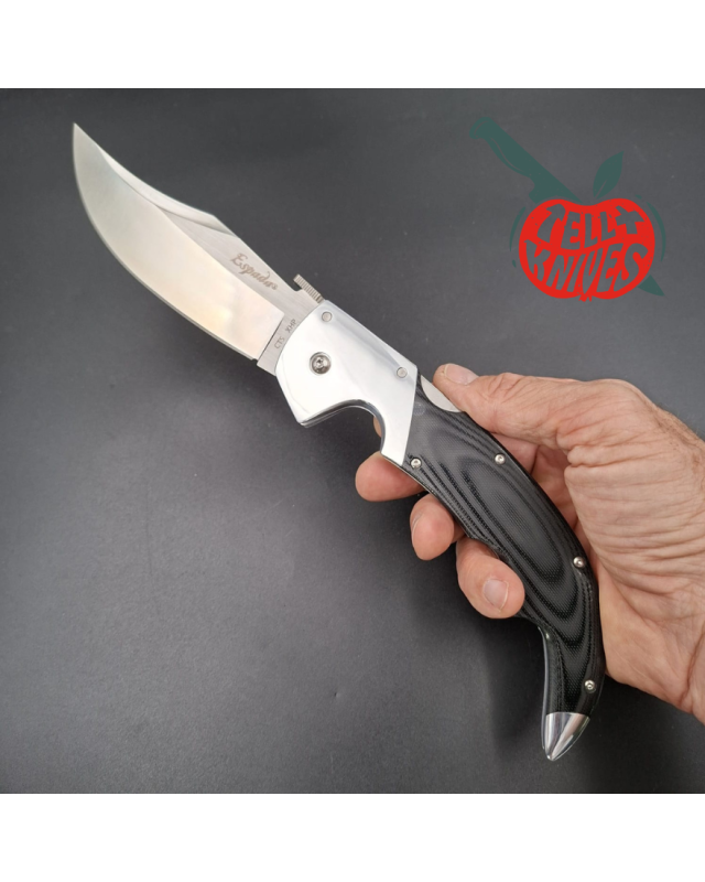 Cold Steel Espada Large CTS XHP stainless steel black micarta handle with box and certificate