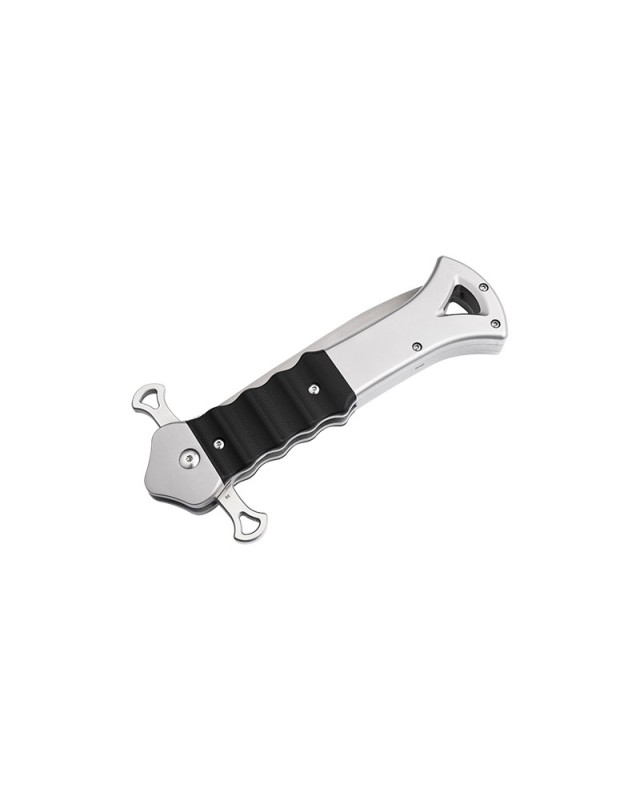 BÖKER Plus Inarsil folding knife D2 steel Swiss legal dagger blade Midgards Messer Design