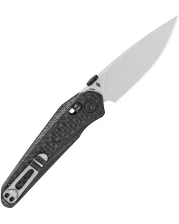 Bestech Mothus Crossbar Lock Stonewash 14C28N Sandvik Steel Blade Black G10 Handle
