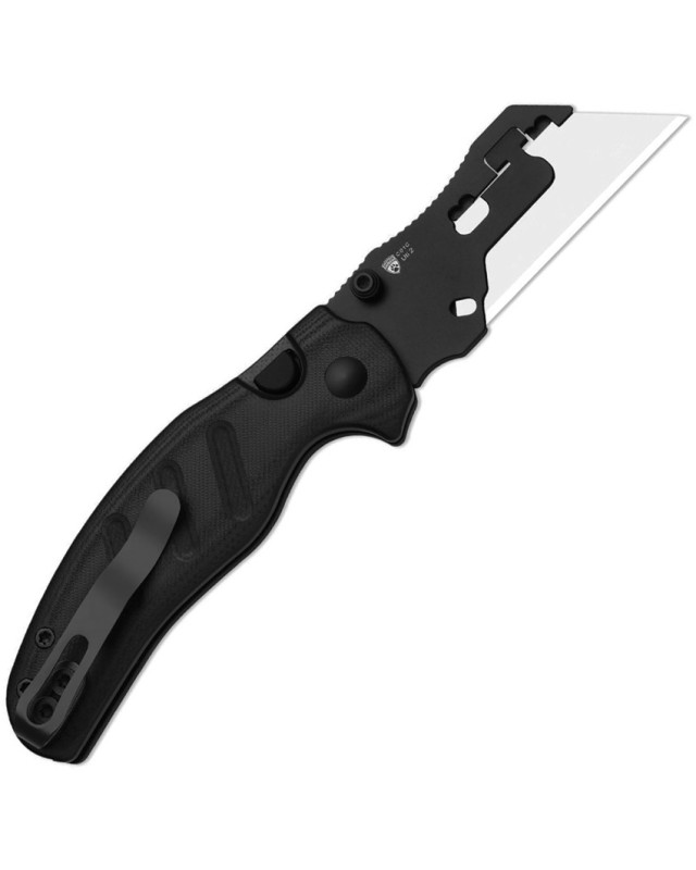 Kizer C01C Uti 2 Button Lock 5Cr15MoV Steel Blade Black G10 Handle