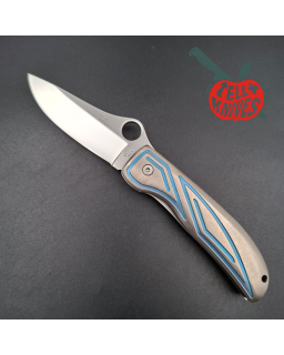 Spyderco Solingen 1998-99 C53 Peter Herbst 440C stainless steel blade titanium handle linerlock