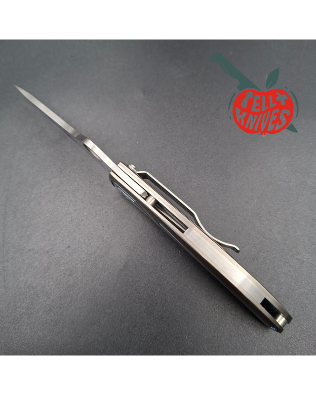 Spyderco Solingen 1998-99 C53 Peter Herbst 440C stainless steel blade titanium handle linerlock