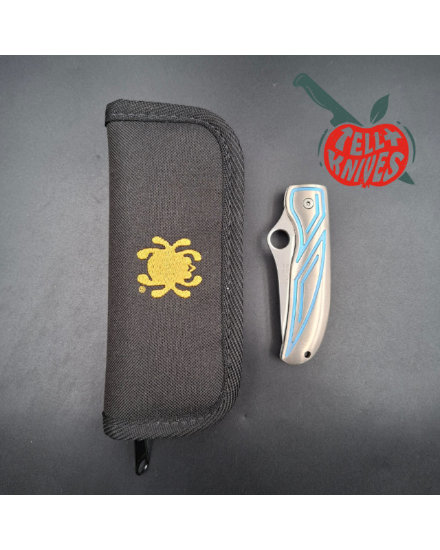 Spyderco Solingen 1998-99 C53 Peter Herbst 440C stainless steel blade titanium handle linerlock
