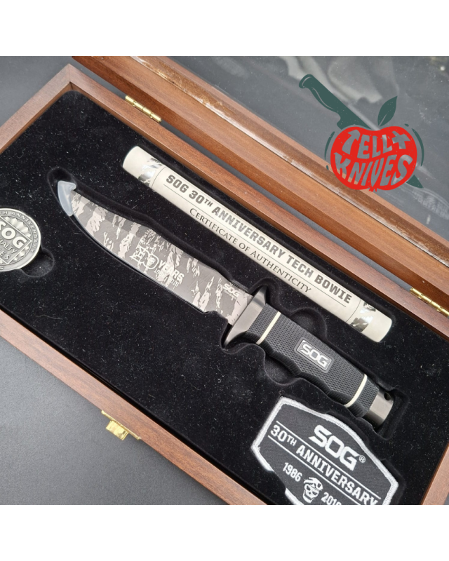 SOG 1986-2016 30th Anniversary Tech Bowie Limited Edition 300pces made certificate and wood box