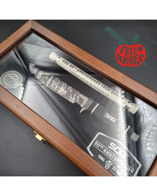 SOG 1986-2016 30th Anniversary Tech Bowie Limited Edition 300pces made certificate and wood box