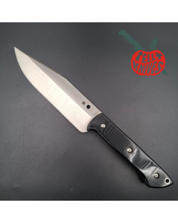 Spyderco Province full tang CPM 4V stainless steel fixed blade G10 handle black leather handle SPFB45GP