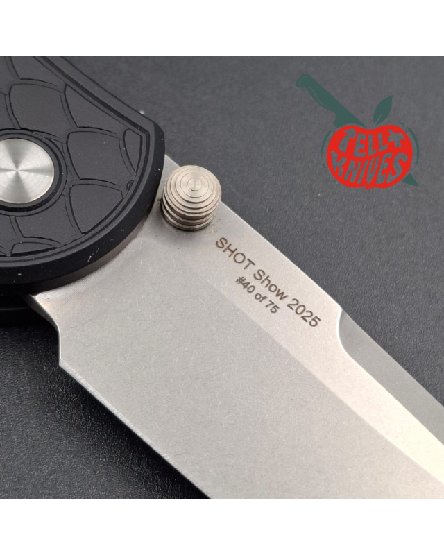 Pro-Tech 2025 SHOT SHOW Limited Edition Integrity 1 S35VN stainless steel blade black aluminium handle 75pces made